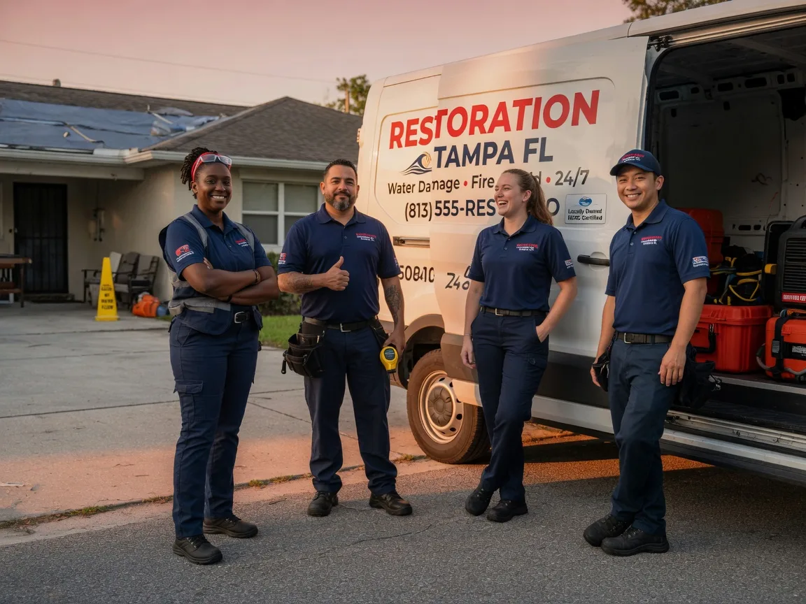 Water Damage Restoration company in Coinjock, NC